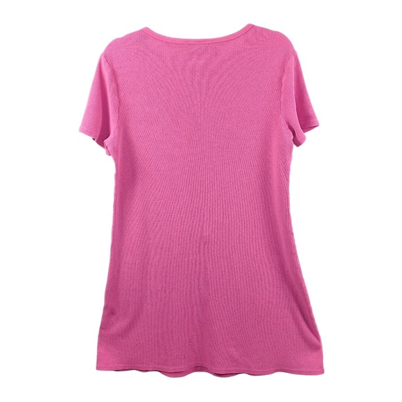 Victoria’s Secret Ribbed Scoop Neck Dress – Pink, Size Small - Picture 2 of 7